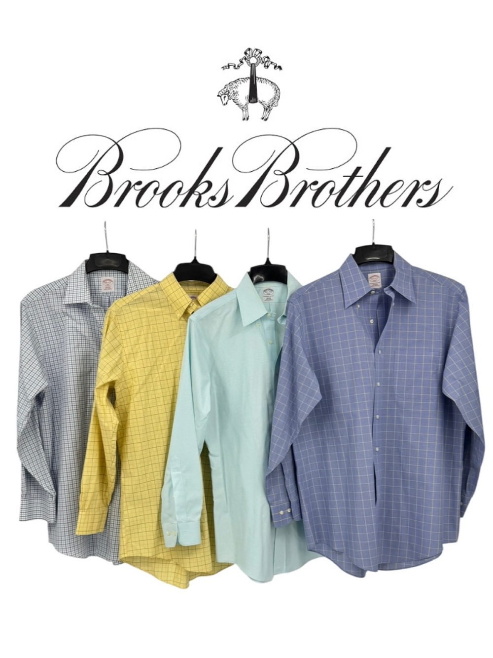 Brooks Brothers Non-Iron All Cotton Shirt Bundle